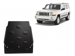 Steel gearbox skid plate for Jeep Commander - JL