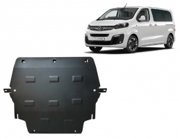 Steel skid plate for Opel Zafira Life