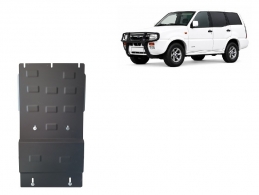 Steel gearbox skid plate for Ford Maverick 