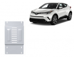 Aluminum catalytic converter plate/cat lock for Toyota C-HR