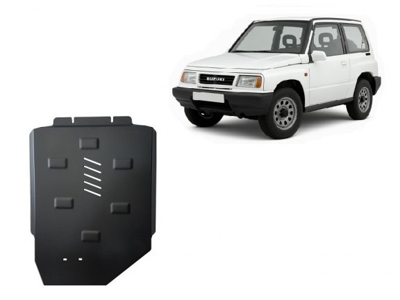 Steel gearbox skid plate for Suzuki Vitara