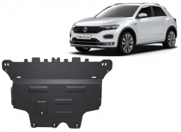 Steel skid plate for Volkswagen T-Roc 