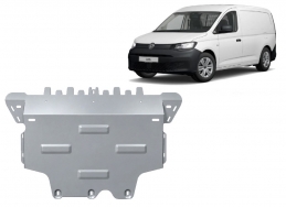 Aluminum skid plate for VW Caddy