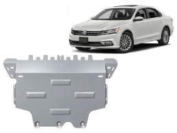 Aluminum skid plate for VW Passat Alltrack 