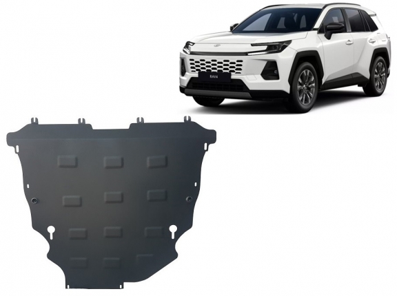 Steel skid plate for Toyota Rav4