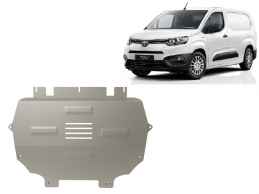 Aluminium skid plate for Toyota Proace City