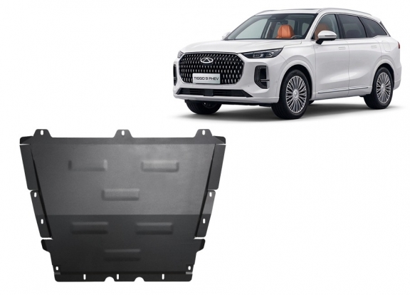Steel skid plate for Chery Tiggo 9