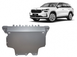 Aluminum skid plate for Skoda Kodiaq Hybrid