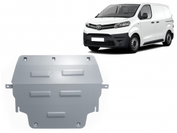 Aluminium skid plate for Toyota Proace