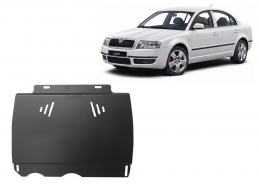 Steel manual gearbox skid plate Skoda Superb