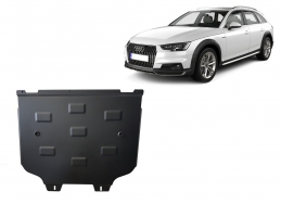 Steel gearbox skid plate for Audi A4 B9 All Road