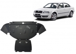 Steel skid plate for Skoda Superb - promotional package