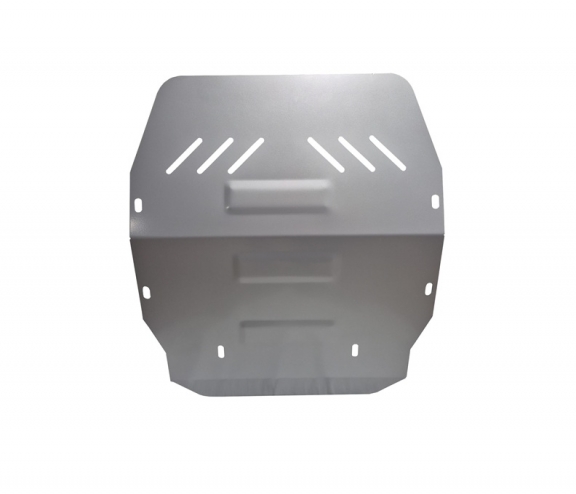 Aluminum skid plate for the protection of the engine and the gearbox for Volkswagen Crafter
