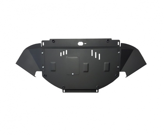 Steel skid plate for VW Passat B5