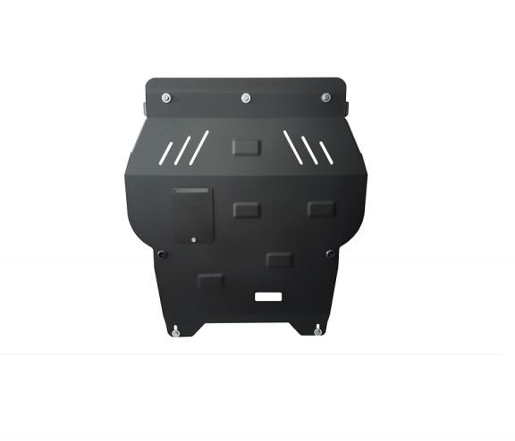 Steel skid plate for VW Bora