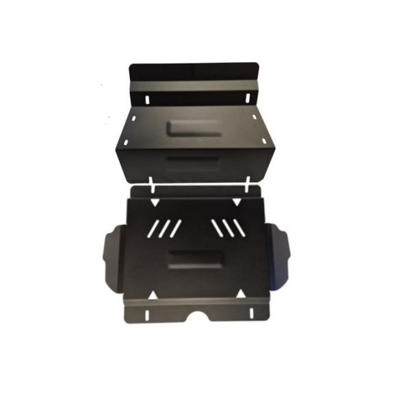 Steel skid plate for Jac T8