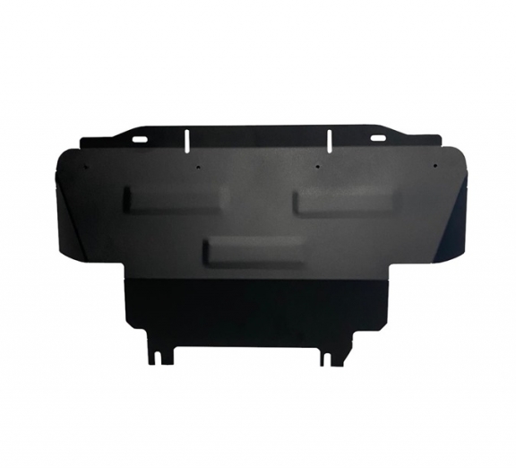 Steel radiator skid plate for Mercedes X-Class W470