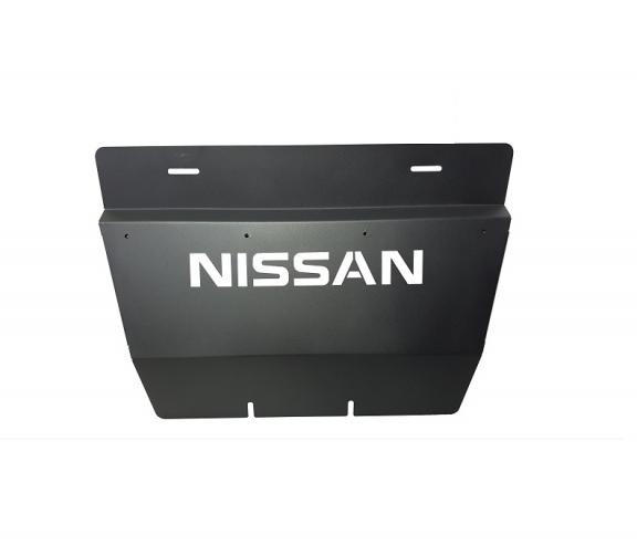 Steel radiator skid plate for Nissan Pathfinder