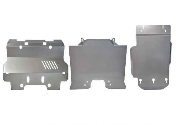 Aluminium skid plate for Toyota Land Cruiser - promotional package