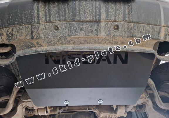 Steel radiator skid plate for Nissan Pathfinder