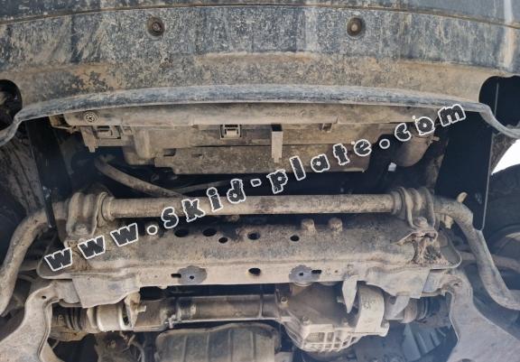 Steel radiator skid plate for Nissan Pathfinder