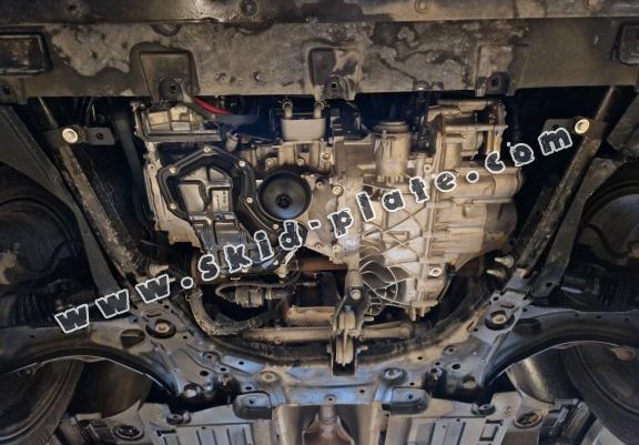 Steel skid plate for the protection of the engine and the gearbox for Mitsubishi ASX