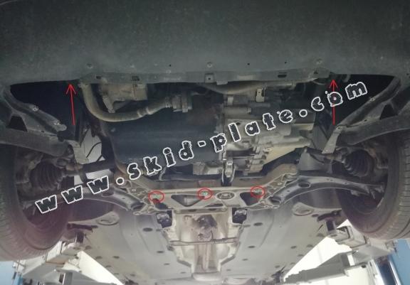 Steel skid plate for Skoda Kodiaq