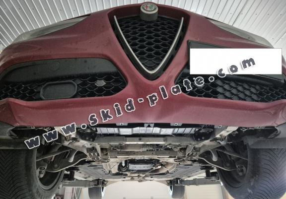 Steel skid plate for Alfa Romeo Stelvio