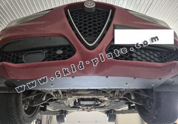Steel skid plate for Alfa Romeo Stelvio