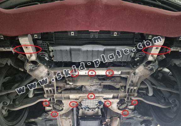 Steel skid plate for Alfa Romeo Stelvio
