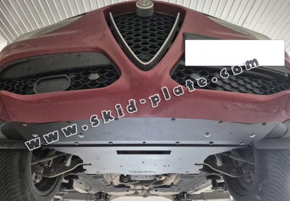 Steel skid plate for Alfa Romeo Stelvio