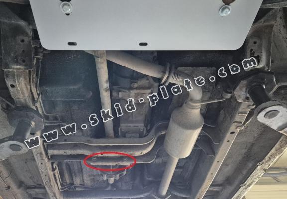 Aluminum gearbox skid plate for Suzuki Grand Vitara