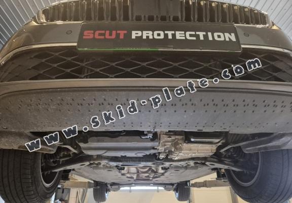 Steel skid plate for Skoda Superb - manual gearbox