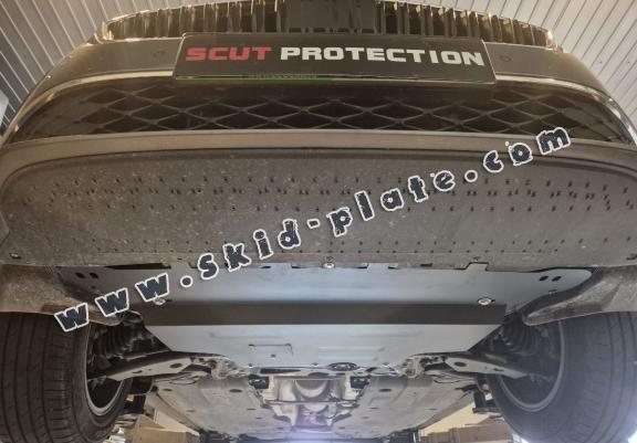 Steel skid plate for Skoda Superb - manual gearbox
