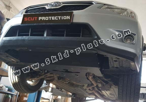 Steel skid plate for Subaru Legacy IV