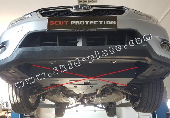 Steel manual gearbox skid plate Subaru Legacy
