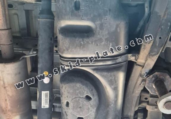 Steel fuel tank skid plate  for Volkswagen Amarok - Only for versions without factory protections