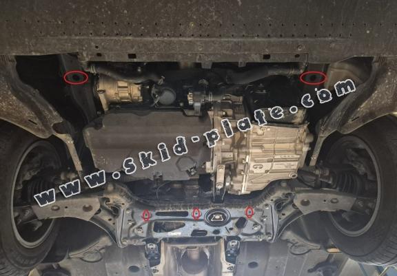 Steel skid plate for Ford Tourneo Connect - automatic gearbox