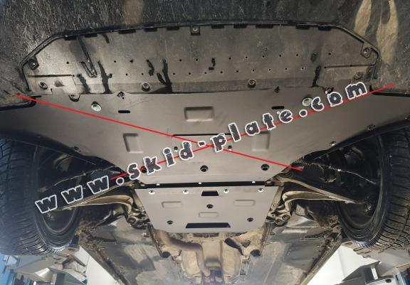 Steel gearbox skid plate for Audi A4 4 B8 All Road