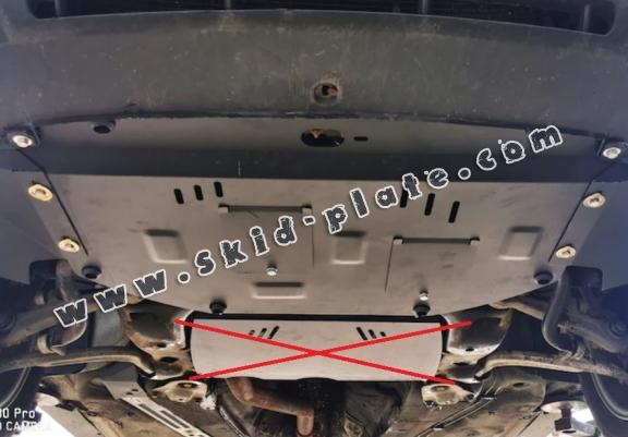 Steel skid plate for VW Passat B5
