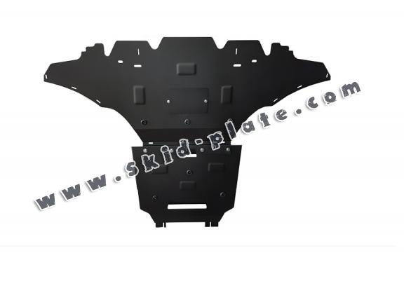 Steel skid plate for Audi A4 B8 All Road, diesel
