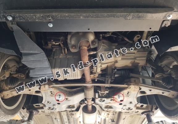 Steel skid plate for Fiat Punto 