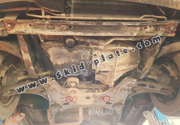 Steel skid plate for Opel Vivaro A 