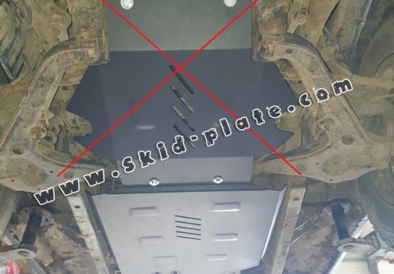 Steel gearbox skid plate for Suzuki X90