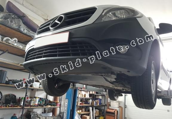 Steel skid plate for Renault Kangoo