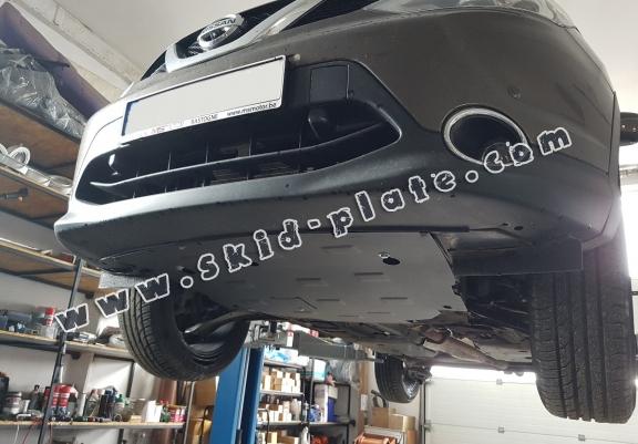 Steel skid plate for Nissan Qashqai J11