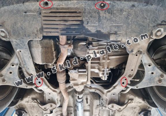 Steel skid plate for Kia Sportage