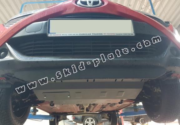 Steel skid plate for Peugeot 107