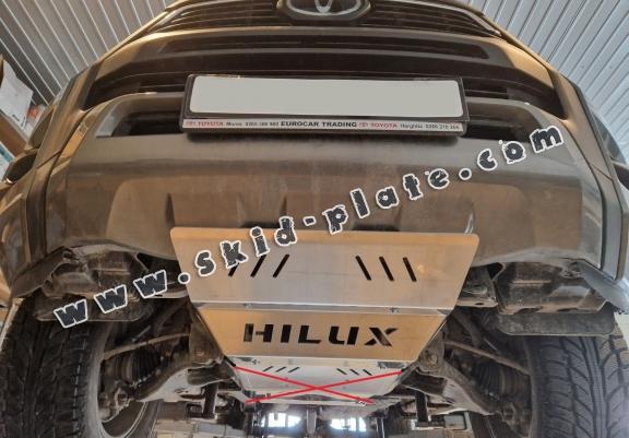 Aluminum radiator skid plate for Toyota Hilux Invincible