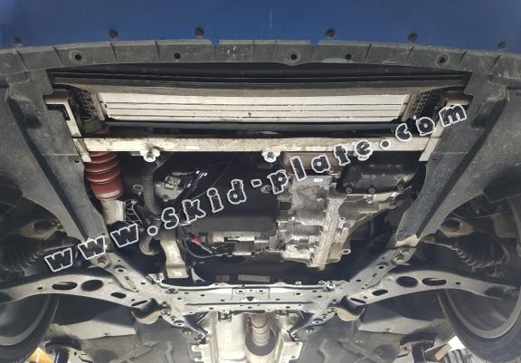 Steel skid plate for the protection of the engine and the gearbox for Mini Cooper F55/56